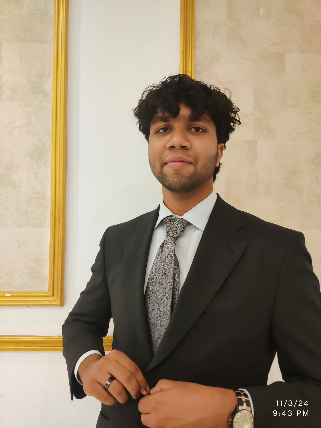 Portrait of Ibrahim Salman
